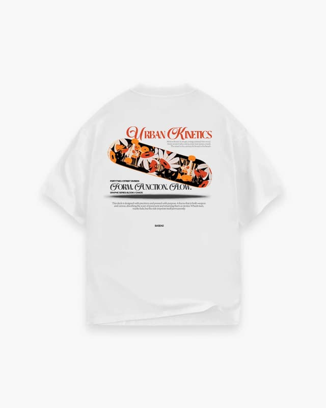URBAN KINETICS TEE ( WHITE )