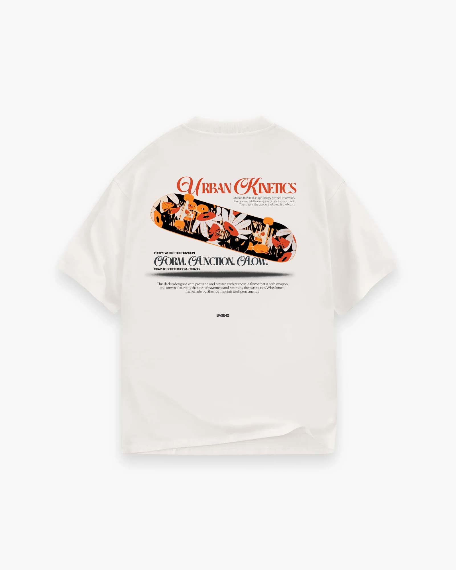 URBAN KINETICS TEE ( OFF WHITE )